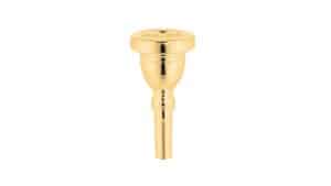 Bach gold-plated mouthpiece for tuba