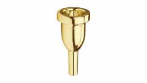 Bach Megatone gold-plated mouthpiece for tuba