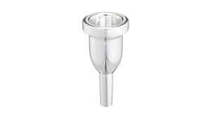 Bach Megatone silver-plated mouthpiece for tuba