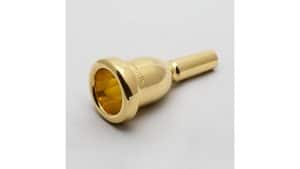 Boquilla Bach Megatone dorada para Trombón - Tubería ancha
