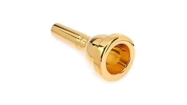 Boquilla Bach dorada para Trombón - Tubería ancha