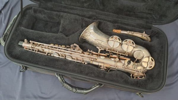 Commodore alto saxophone – SML stencil #13XXX