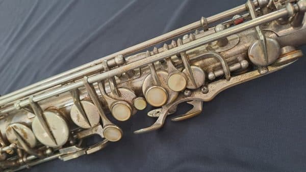 Commodore alto saxophone – SML stencil #13XXX