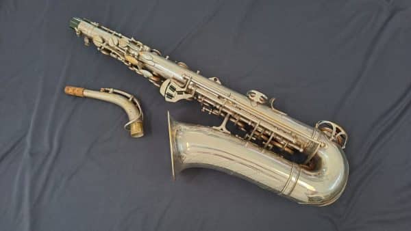Commodore alto saxophone – SML stencil #13XXX
