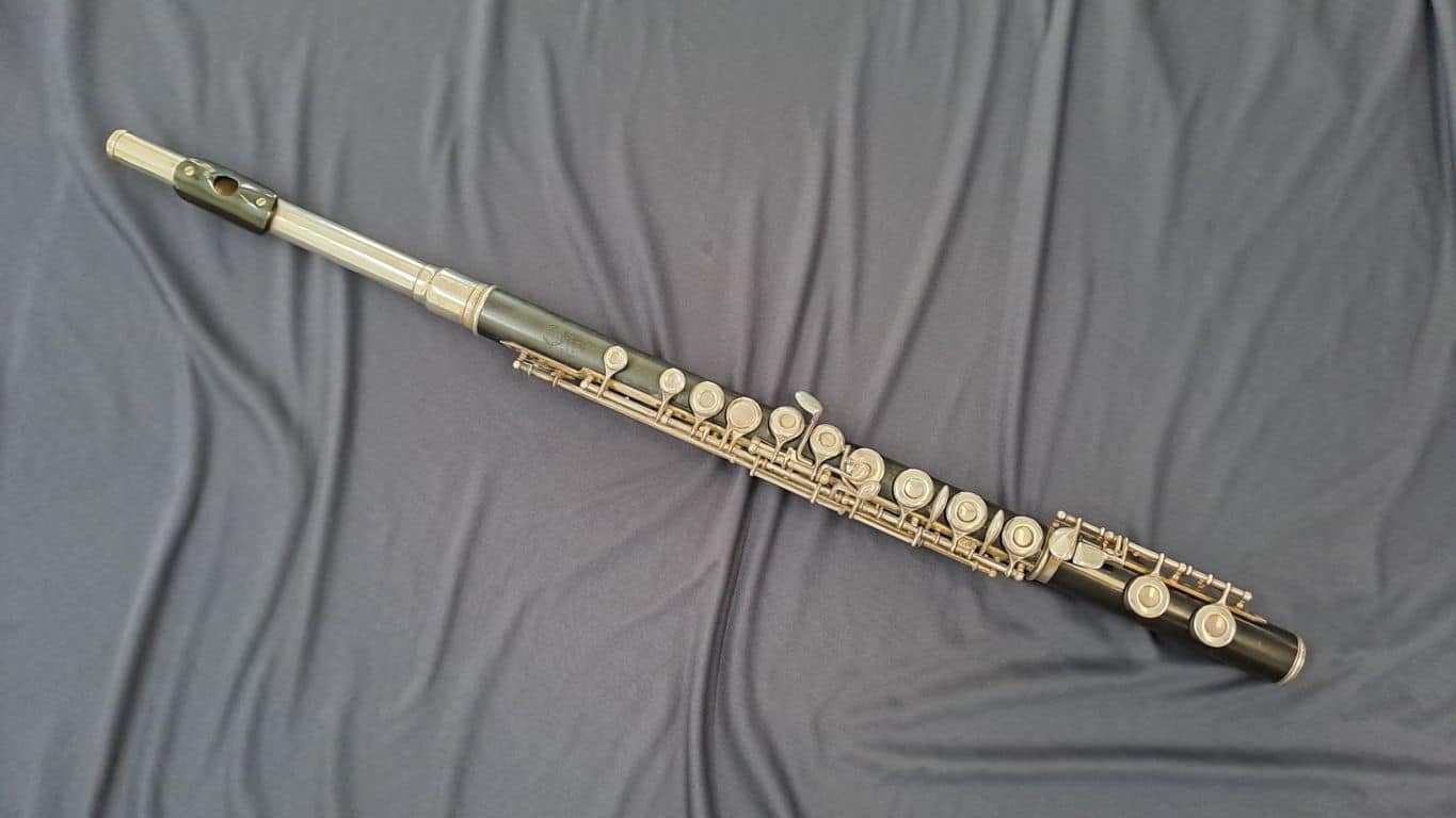 Vintage A.E. Fischer wooden flute