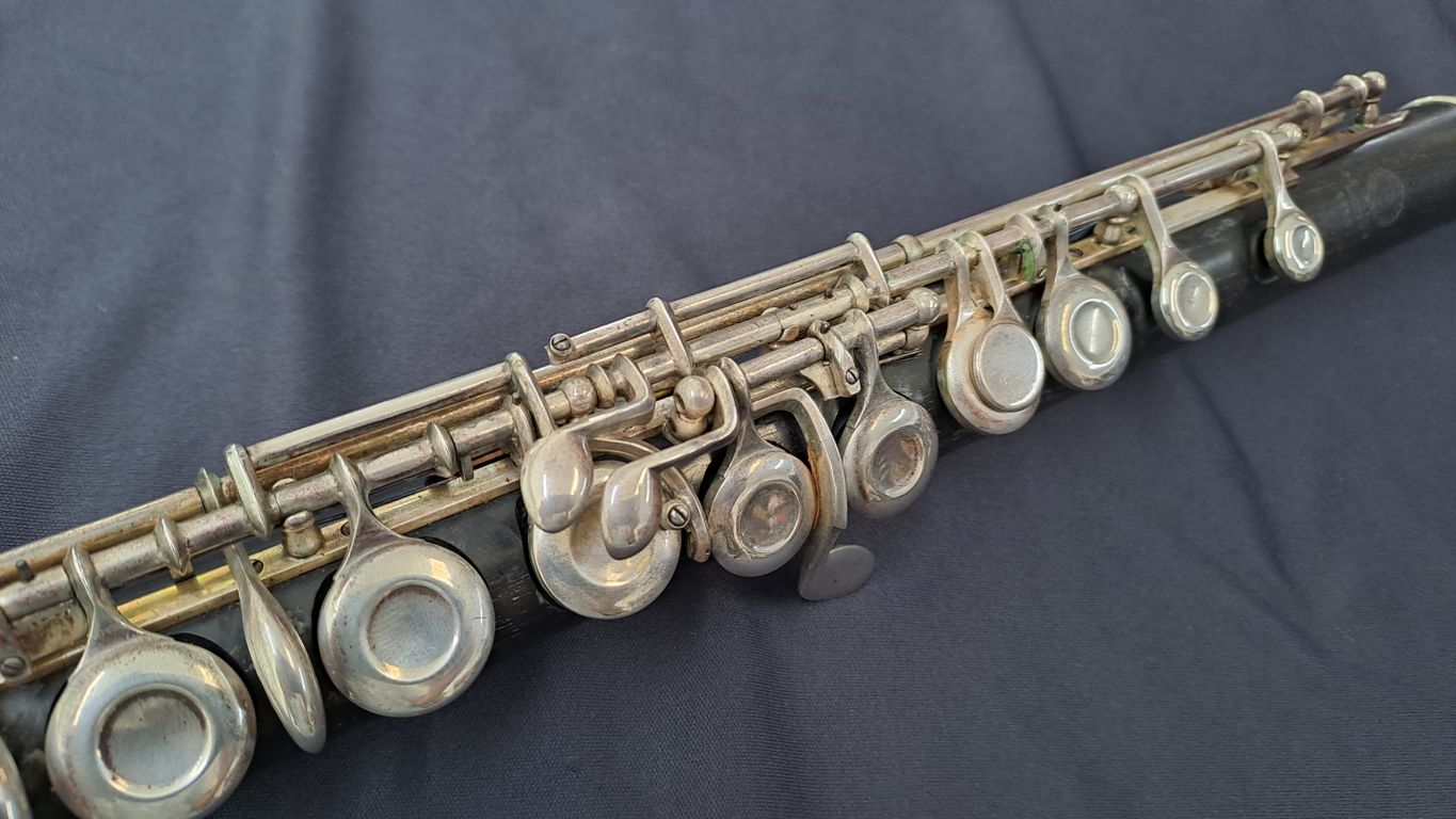 Vintage A.E. Fischer wooden flute - Image 4