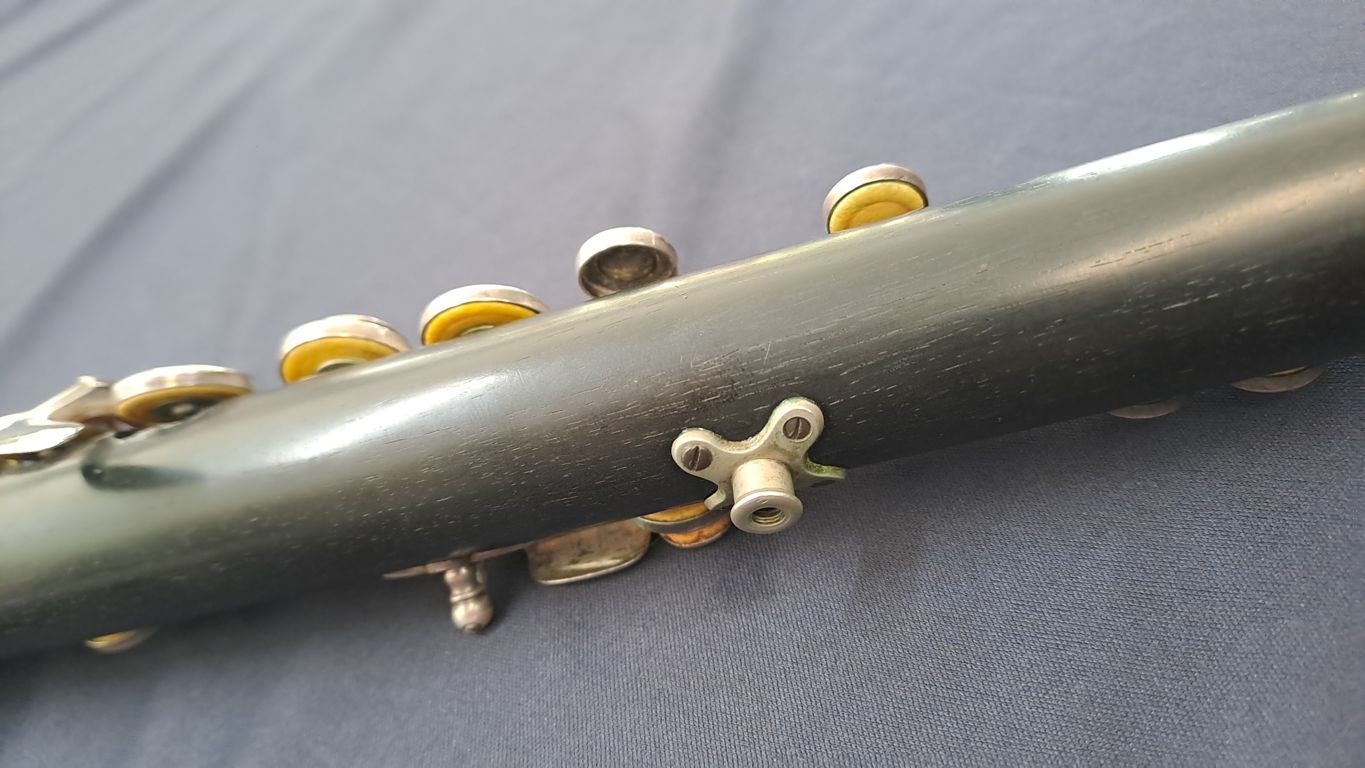 Vintage A.E. Fischer wooden flute - Image 7